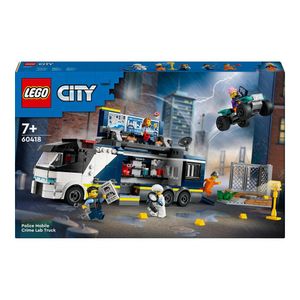 LEGO City - Laborator mobil de criminalistica 60418, 674 piese
