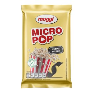 Popcorn cu unt Mogyi Micro Pop, 80 g