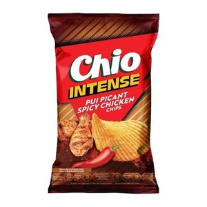 Chipsuri cu pui picant Chio Intense, 120 g