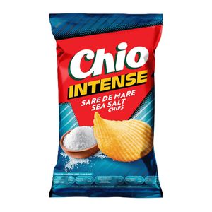 Chipsuri cu sare de mare Chio Intense, 120 g