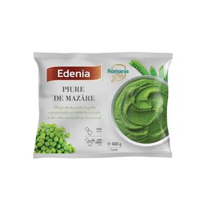 Piure de mazare Edenia, 400 g