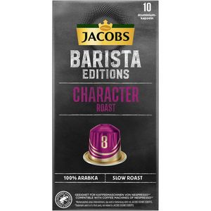 Capsule cafea Jacobs Barista Character Roast, compatibile Nespresso, 10 capsule