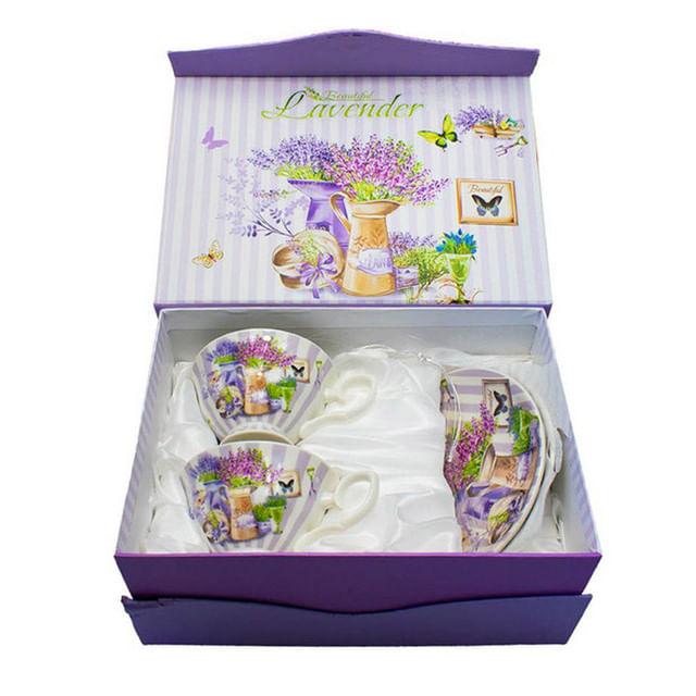 set-2-cesti-cu-farfurie-beautiful-lavender-cermica-230-ml
