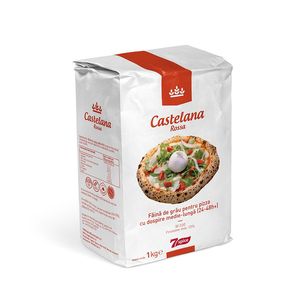 Faina de grau pentru pizza cu dospire lunga 7 Spice Castelana Rossa, 1 kg