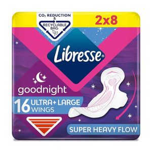 Absorbante Libresse Ultra Goodnight, 16 bucati