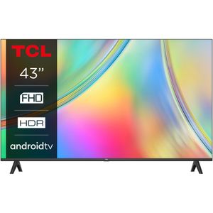 Televizor LED Smart Android TCL 43S5400A, Full HD, clasa F, model 2024, 108 cm