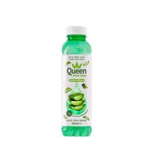 Bautura necarbogazoasa cu aloe vera Queen Pure Nature, 0.5 l