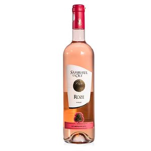 Vin roze demisec Domeniile Samburesti Samburel De Olt, alcool 13.5%, 0.75 l