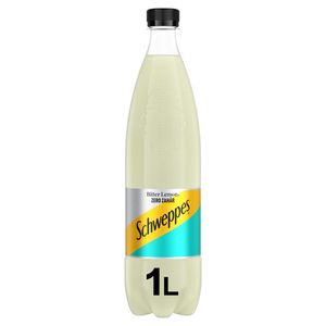 Apa tonica cu lamaie Schweppes Bitter Lemon Zero Zahar, 1 l