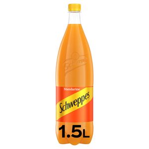 Bautura carbogazoasa cu aroma de mandarine Schweppes Mandarin, 1.5 l