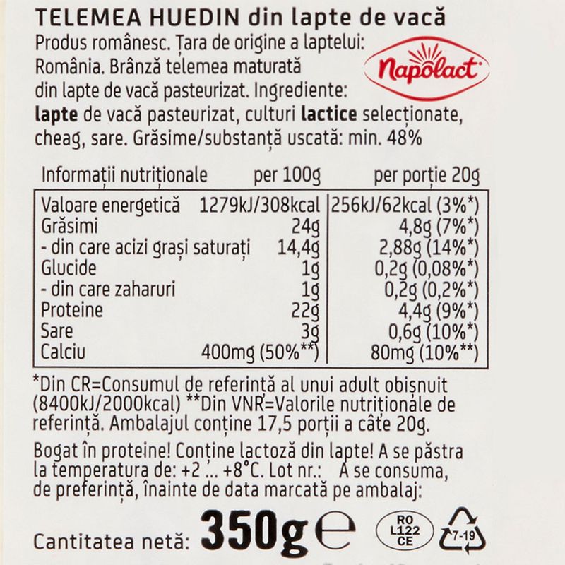 telemea-de-vaca-huedin-napolact-350-g