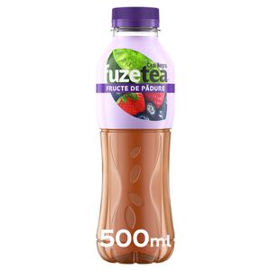 Bautura necarbogazoasa cu ceai negru si fructe de padure Fuzetea, 0.5 l