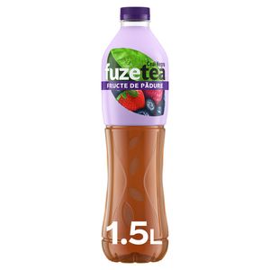 Bautura necarbogazoasa cu ceai negru si fructe de padure Fuzetea, 1.5 l