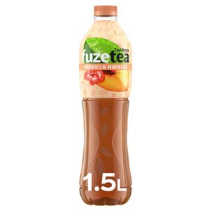 Bautura necarbogazoasa cu ceai negru si piersici Fuzetea, 1.5 l