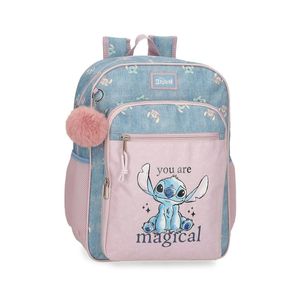 Ghiozdan fete pentru scoala Stitch, 38 cm, 1 compartiment, model You are magical