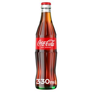 Bautura carbogazoasa Coca-Cola Gust Original, sticla, 0.33 l