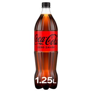 Bautura carbogazoasa Coca-Cola Zero Zahar, 1.25 l