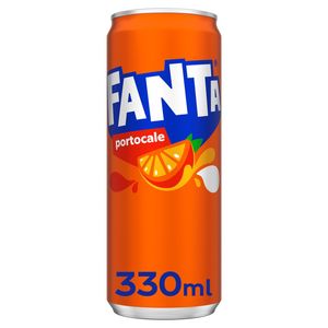 Bautura carbogazoasa Fanta Portocale, doza, 0.33 l