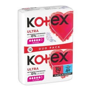 Absorbante Kotex Ultra Super 12 bucati