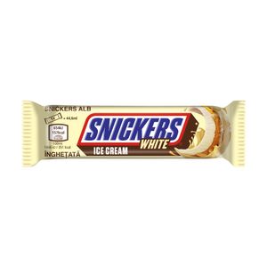 Inghetata Snickers White Ice Cream, 40.8 g