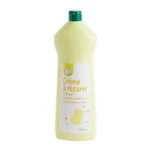 Crema de curatare abraziva Auchan, lamaie, 0.75 l