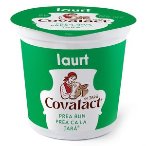 Iaurt natural Covalact, 2.8% grasime, 300 g