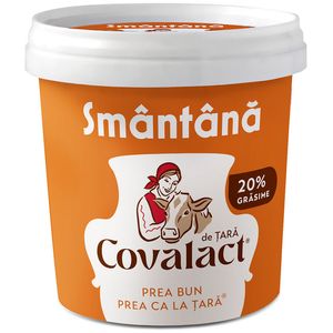 Smantana Covalact, 20% grasime, 850 g