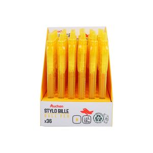 Pix cu galben Auchan, din material reciclat, 1 bucata
