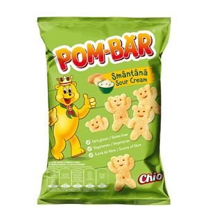 Snacksuri din cartofi cu gust de smantana Pombar, 50 g