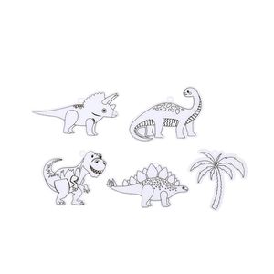 Kit de colorat Auchan, ornamente model Dino