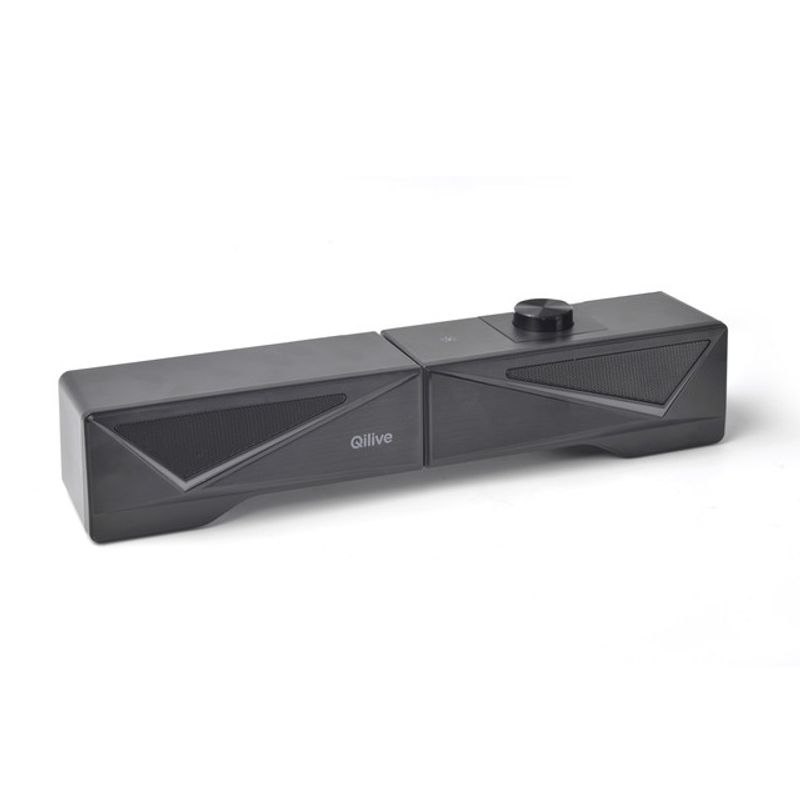 boxe-portabile-pentru-gaming-qilive-2-0-q-3119-bluetooth-putere-2-x-3-w-negru