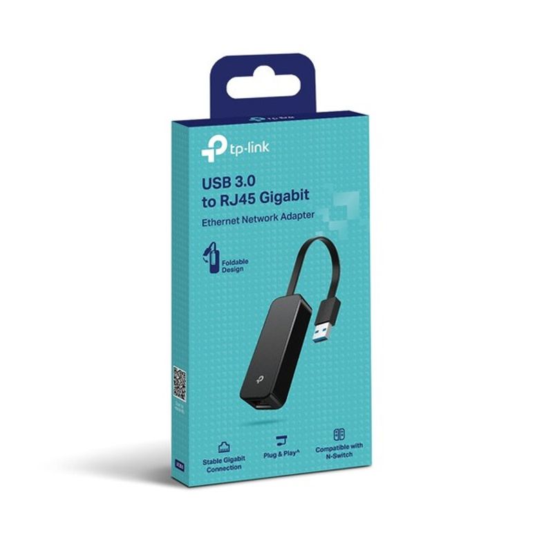 adaptor-pentru-retea-tp-link-ue306-usb-3-0-pentru-retea-ethernet-gigabit-rj45-negru