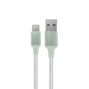 Cablu de date si incarcare Usb-A/Lightning Qilive, verde