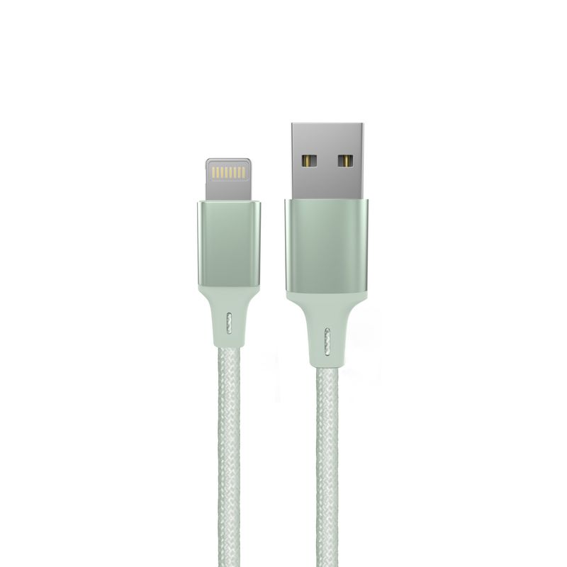 cablu-de-date-si-incarcare-usb-a-lightning-qilive-verde