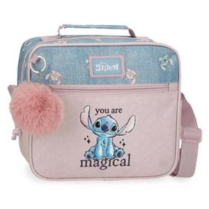 Geanta umar fete Stitch, 25 cm, 1 compartiment, model You are magical