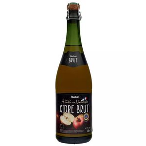 Cidru brut de mere Auchan Terroir, alcool 4.5%, 0.75 l