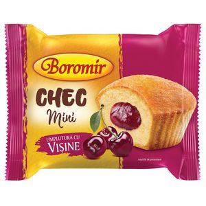 Chec mini cu umplutura de visine Boromir, 50 g