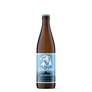 Bere artizanala nefiltrata alba Zaganu Hefeweizen, 0.5 l