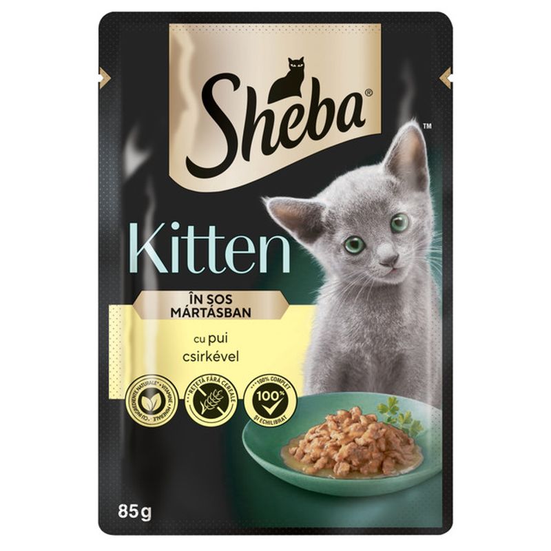 hrana-umeda-pentru-pisici-sheba-kitten-pui-in-sos-85-g