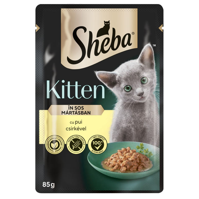 hrana-umeda-pentru-pisici-sheba-kitten-pui-in-sos-85-g
