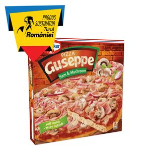 Pizza Guseppe Dr. Oetker cu sunca si ciuperci, 425 g