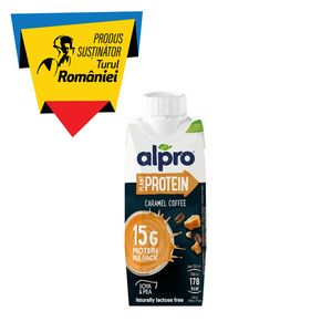 Bautura din soia cu proteine, caramel si note de cafea Alpro, 250 ml