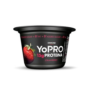 Iaurt proteic cu capsuni YoPro, 160 g