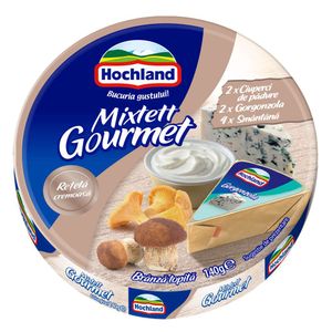 Branza topita Hochland, mix, 140 g