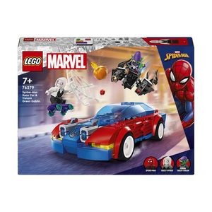 LEGO Marvel - Masina de curse a Omului Paianjen si Venom Green Goblin 76279, 227 piese