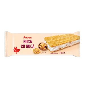 Nuga cu nuca Auchan, 40 g