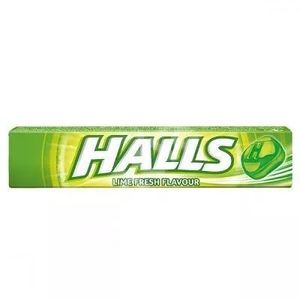 Bomboane cu aroma de lime Halls Lime Fresh, 33.5 g