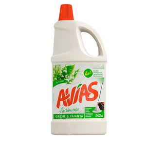 Solutie pentru gresie si faianta Avias cu parfum de lacramioare, 1.5 l