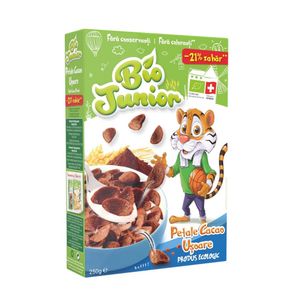 Cereale petale cacao usoare Eco Bio Junior, 250 g