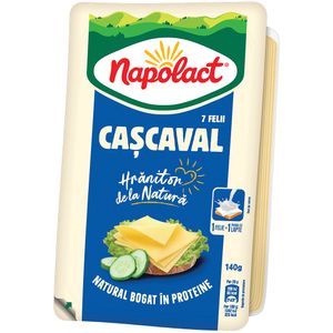 Cascaval felii Napolact, 140 g